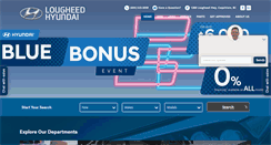 Desktop Screenshot of lougheedhyundai.com