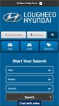 Mobile Screenshot of lougheedhyundai.com